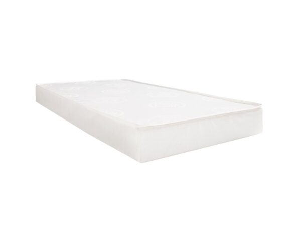 Matelas Thermo Régulant 70×140 cm de BABYCALIN - Matelas 70x140cm - Housse 76% polypropylène, 24% polyester, garnissage bloc de mousse polyéther.