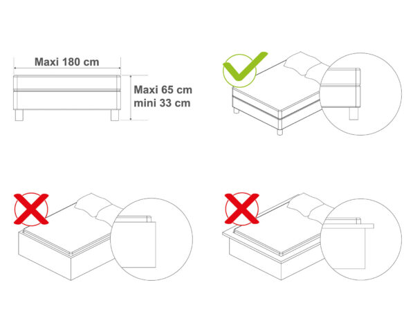 Berceau Cododo Universel WEBABY Blanc - Les Bons plans AT4 - Hêtre massif et panneaux de fibres haute densité.