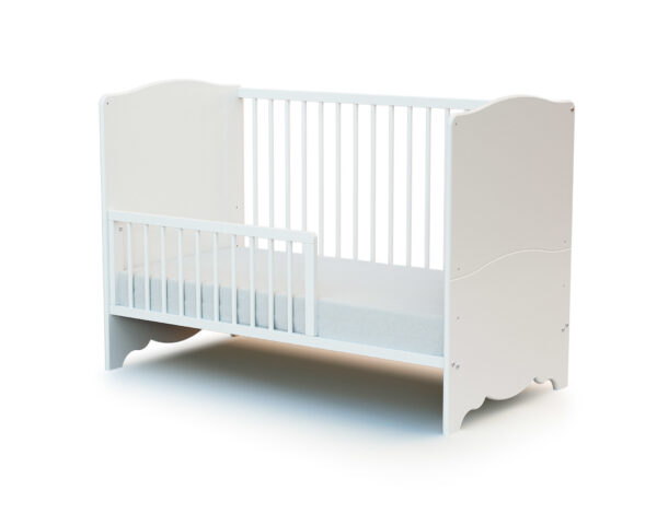 Pack lit bébé MARELLE avec matelas et barrière de lit - Les Bons plans AT4