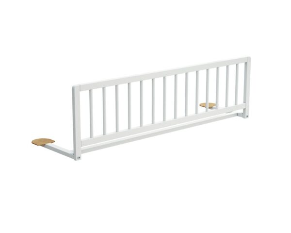 Barrière de Lit SIDO Blanc de WEBABY - Barrières de Lits - Hêtre massif.