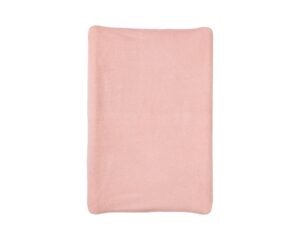 Housse de matelas à langer en éponge BABYCALIN rose - Textiles de toilette - Éponge 80% coton - 20% polyester