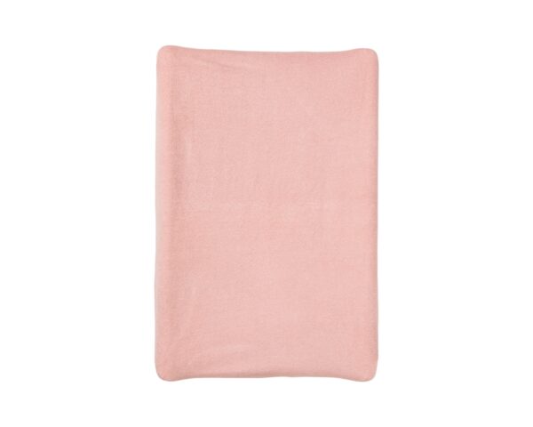 Housse de matelas à langer en éponge BABYCALIN rose - Textiles de toilette - Éponge 80% coton - 20% polyester