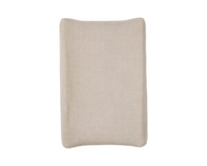 Housse de matelas à langer en éponge BABYCALIN taupe - Textiles de toilette - Éponge 80% coton - 20% polyester