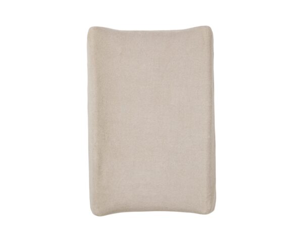 Housse de matelas à langer en éponge BABYCALIN taupe - Textiles de toilette - Éponge 80% coton - 20% polyester