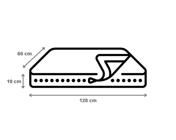 Housse Rénov’Matelas micro respirant BABYCALIN 60 x 120 cm - Matelas 60x120cm - 100% polyester imperméabilisé polyuréthane