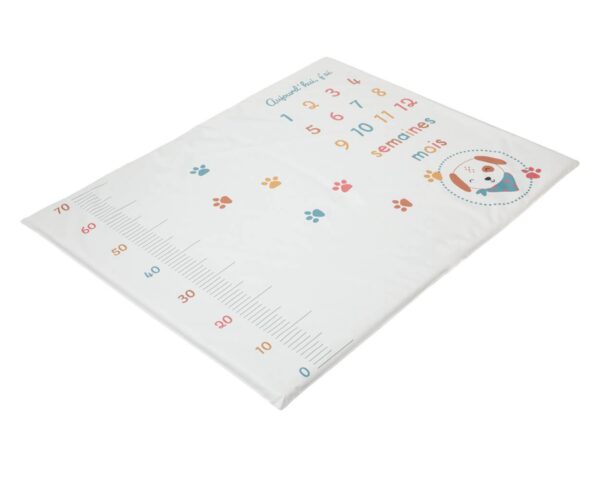 Tapis de jeu TOUTOU de Babycalin - Jeux pour bébé - Revêtement 100% PVC, garnissage 100% polyester.