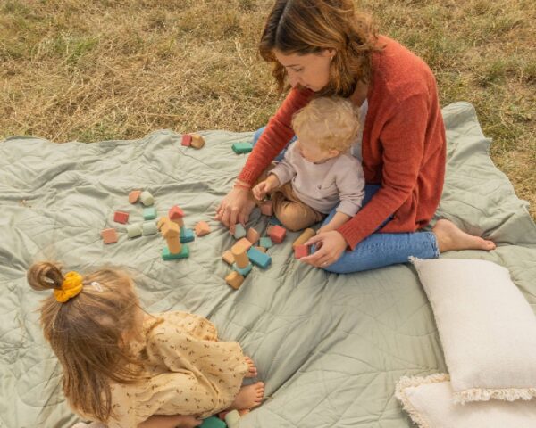 Coffret 60 blocs de construction en liège de KORKO - Jeux pour bébé - Liège