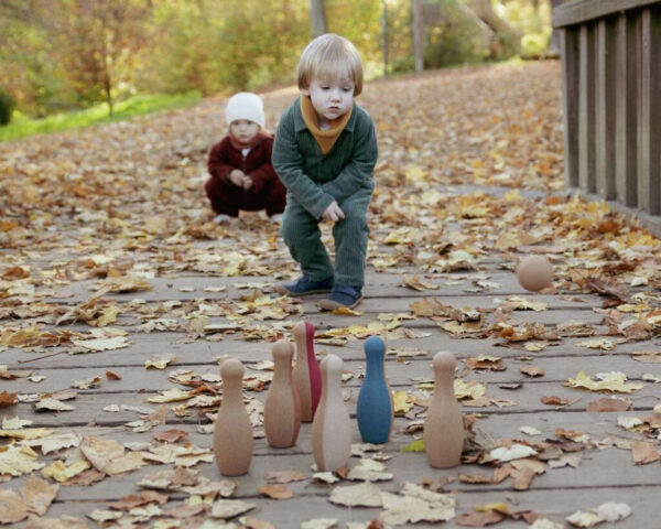 Jeu de Bowling en liège de KORKO - Jeux pour bébé - Liège