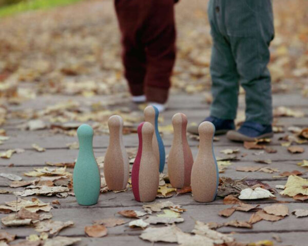 Jeu de Bowling en liège de KORKO - Jeux pour bébé - Liège