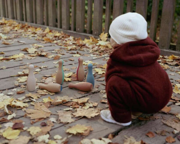 Jeu de Bowling en liège de KORKO - Jeux pour bébé - Liège