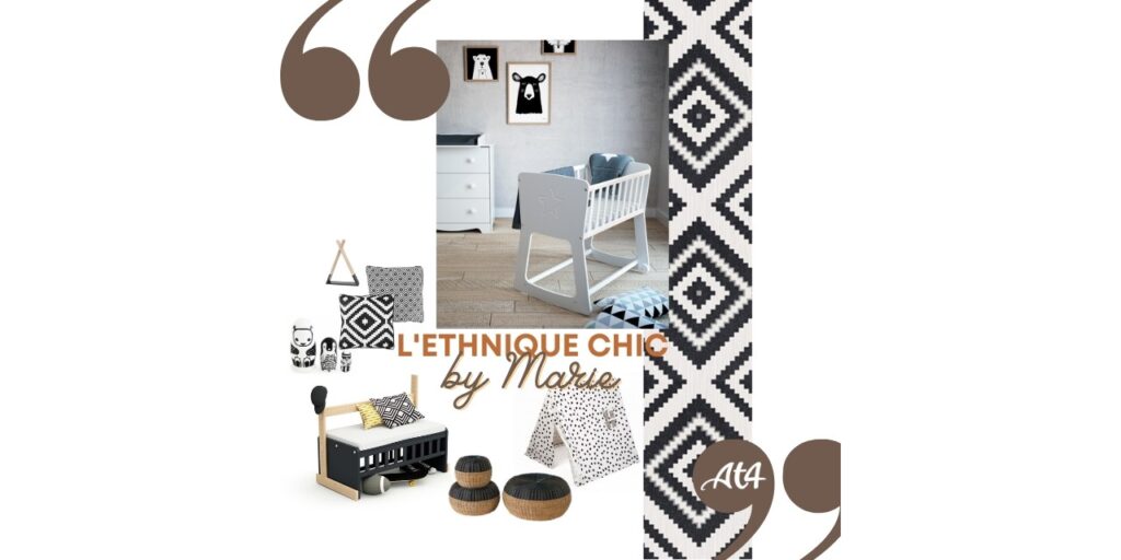 Ethnique Chic en Noir et Blanc