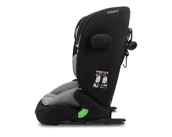 Siège auto FLUX Isofix I-Size noir et gris de OSANN - Sièges auto 76-150 cm