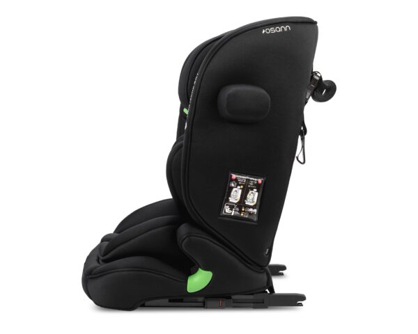 Siège auto FLUX Isofix eXT I-Size noir de OSANN - Sièges auto 76-150 cm