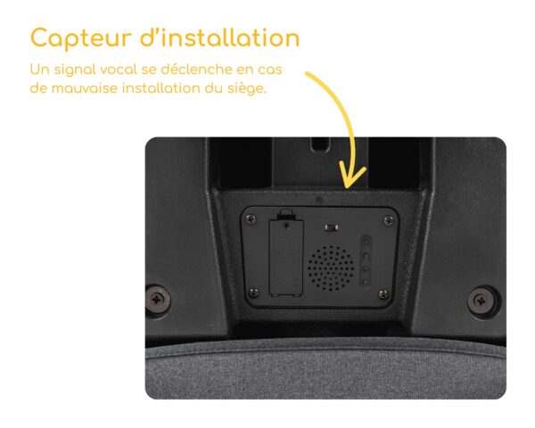 Siège auto FLUX Isofix eXT I-Size noir de OSANN - Sièges auto 76-150 cm