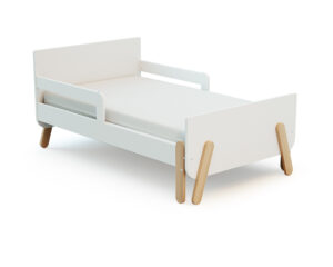 Uitschuifbaar bed PIRATE de Webaby 80 x 140/165/190 cm - Uitschuifbare bedden - Grenenhout, beukenhout, gelakte vezelplaat met hoge dichtheid en spaanplaat