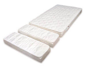 Matelas Extensible MINIMAX 80 x 140/165/190 cm - Matelas autres formats - 50% Polyester - 50% polypropylène / Tissu Damassé