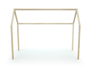 Toit cabane SONHO Mini de Jurababy 70 x 140 cm - Lits au sol - Pin Massif