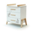 CANAILLE Winnie-the-Pooh bedroom set 3 drawers - Canaille Winnie - Solid beech, varnished high-density fibreboard and melamine particleboard.