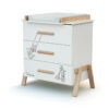 CANAILLE large Winnie-the-Pooh bedroom set 3 drawers - Canaille Winnie - Solid beech, varnished high-density fibreboard and melamine particleboard.