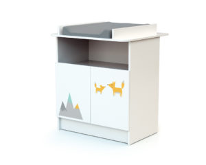 WEBABY Fox Changing Table