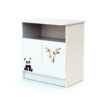 WEBABY 2-piece Panda set - with doors - Solid beech, varnished high-density fibreboard and melamine particleboard.