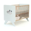 DISNEY Happy Days Mickey cot - Happy Days - Varnished solid beech and high-density fibreboard.