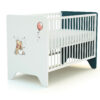 DISNEY Exploring Winnie white and teal nursery set - Exploring - White and Dark Blue - Solid beech, high-density fibreboard and particleboard.